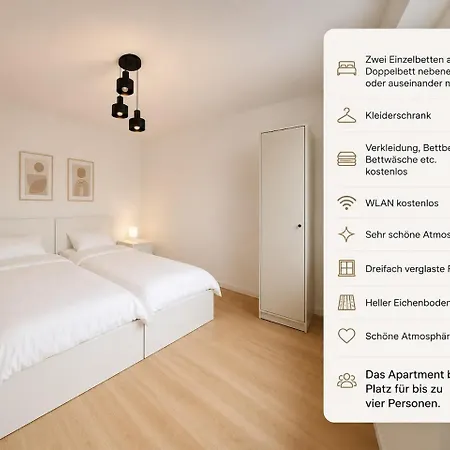 Modernes - Bis 4 Personen - Kueche & Wlan - W4 * Dormagen